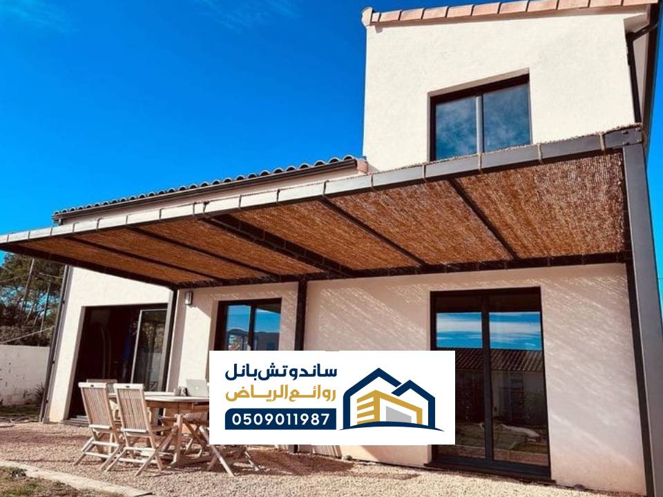 مظلات خيزران الرياض