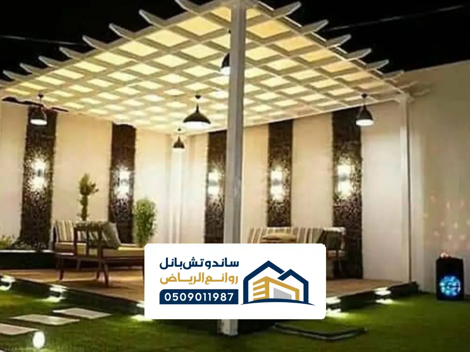 اشكال البرجولات الخشبية بالرياض