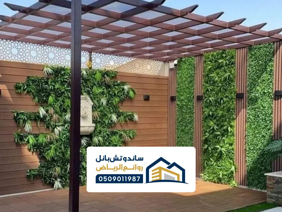 مقاول برجولات خشبي بالرياض